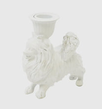Load image into Gallery viewer, Pomeranian dog candle holder
