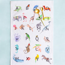 Load image into Gallery viewer, Yvonne Ellen alphabet ooh la la tea towels