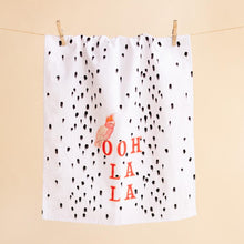 Load image into Gallery viewer, Yvonne Ellen alphabet ooh la la tea towels