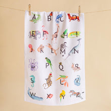Load image into Gallery viewer, Yvonne Ellen alphabet ooh la la tea towels