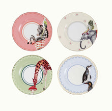 Load image into Gallery viewer, Carnival animals cake plate set by Yvonne Ellen