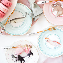 Load image into Gallery viewer, Animal cake plate set by Yvonne Ellen