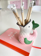Load image into Gallery viewer, Ceramic fish vase by Rice DK
