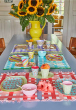Load image into Gallery viewer, Gingham cotton placemats by Rice DK