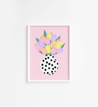 Load image into Gallery viewer, ‘Tulips’ print by PeachiPrints X Colour Pop at Home
