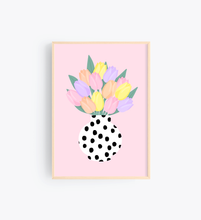 Load image into Gallery viewer, ‘Tulips’ print by PeachiPrints X Colour Pop at Home
