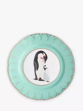 Load image into Gallery viewer, Animal Christmas tea plates by Yvonne Ellen - set of 4
