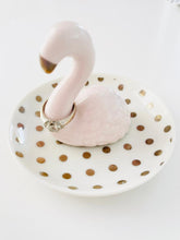 Load image into Gallery viewer, Flamingo trinket dish
