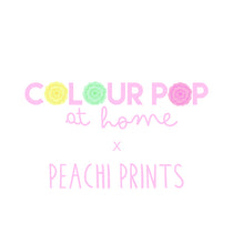 Load image into Gallery viewer, ‘Tulips’ print by PeachiPrints X Colour Pop at Home
