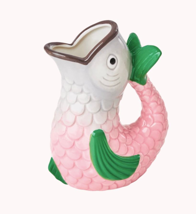 Ceramic fish vase by Rice DK
