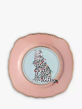 Load image into Gallery viewer, Animal Christmas tea plates by Yvonne Ellen - set of 4
